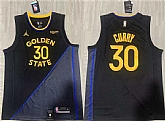 Men's Golden State Warriors #30 Stephen Curry Black 2024-25 Stitched Jersey,baseball caps,new era cap wholesale,wholesale hats